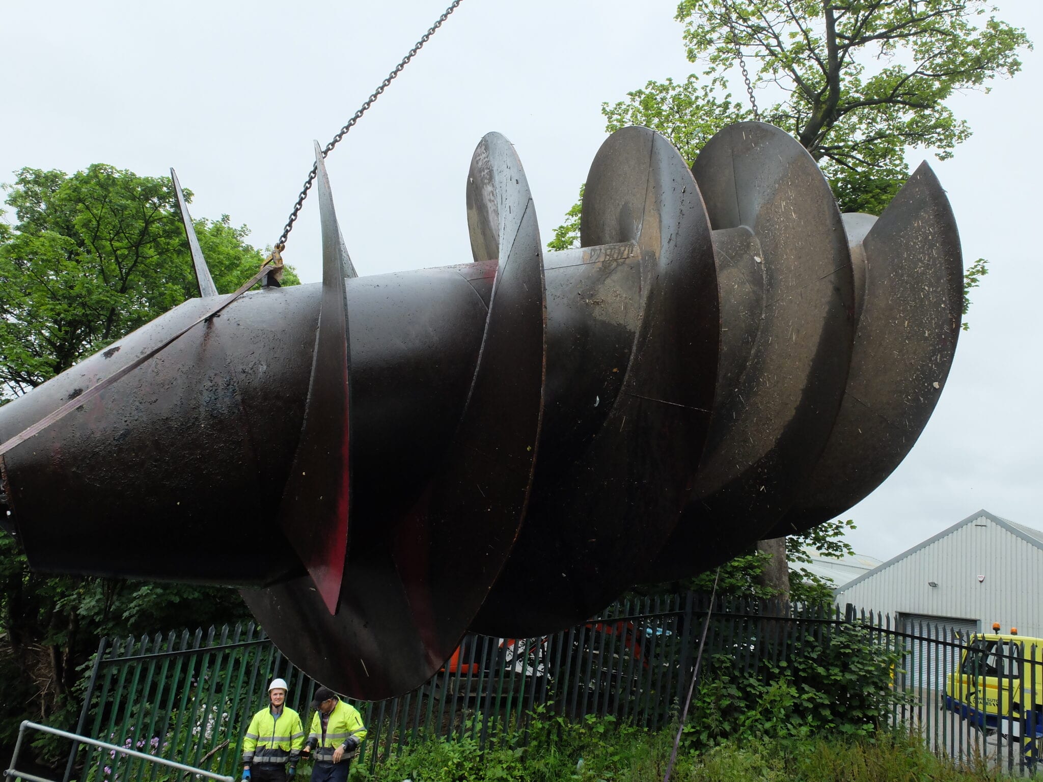 Institutional Investor 75kW Archimedean Screw Turbine Hydro Maintain